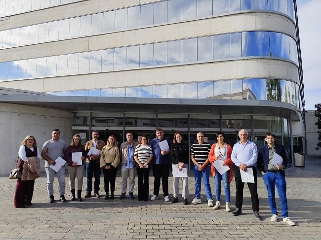 Reunión de alcaldes y concejales de IU.