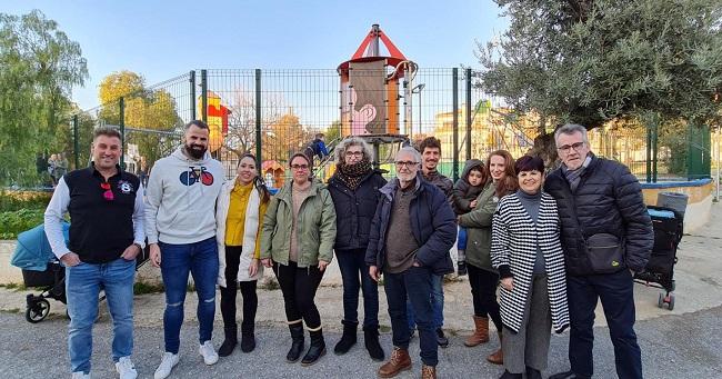 Inegrantes de la asamblea de IU Motril.