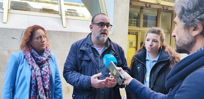 Mari Carmen Pérez, Paco Puentedura y Clara Morales.