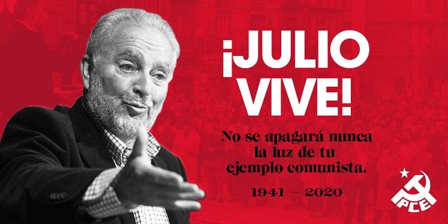 Nos deja uno de los referentes de la Izquierda Alternativa, Julio ...