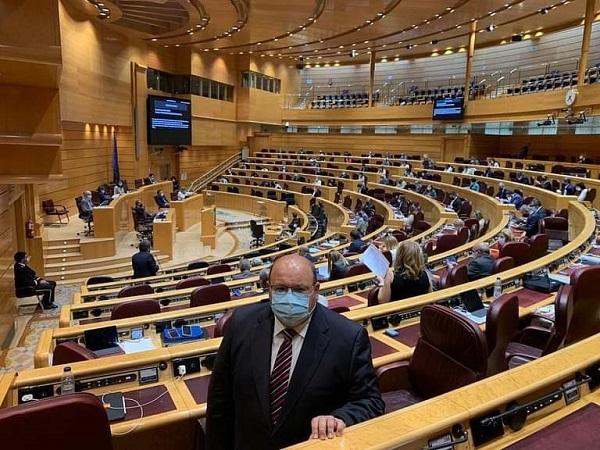 José Robles, en el Senado.