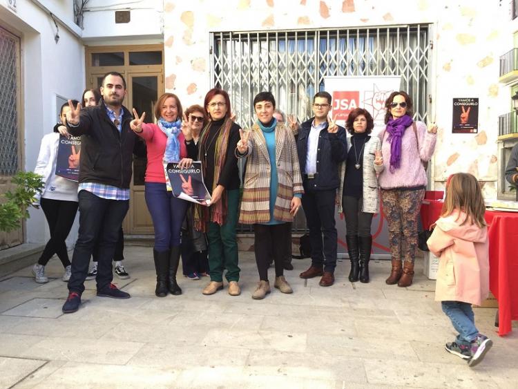 Ana Gámez y Mariela Fernández-Bermejo han participado en la presentación de la campaña de JSA.