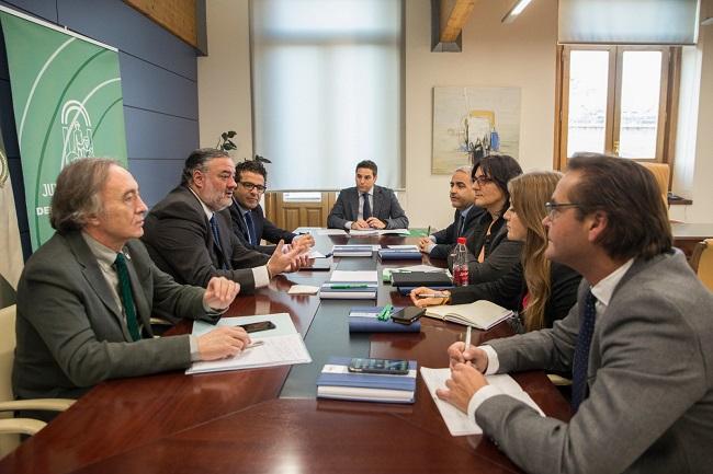 Primera reunión de delegados de la Junta en Granada este año.