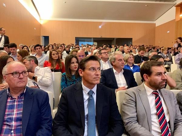 Luis Salvador en la presentación del tercero de los cuatro bloques electorales de su proyecto.