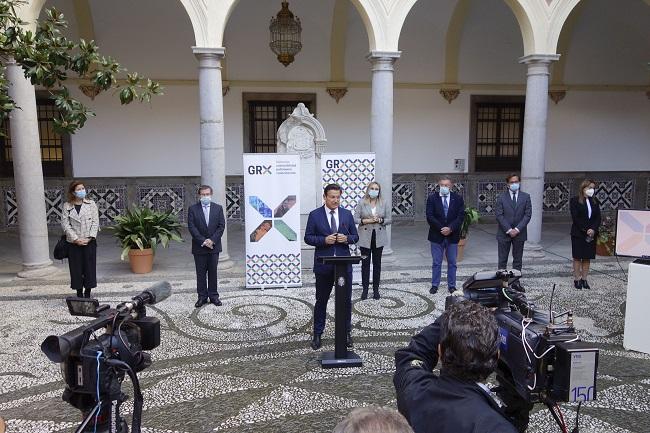 El alcalde, en la presentación de los trabajos para el PGOU, este lunes.