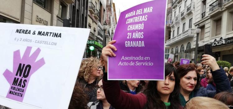 Manifestación del pasado 25N.