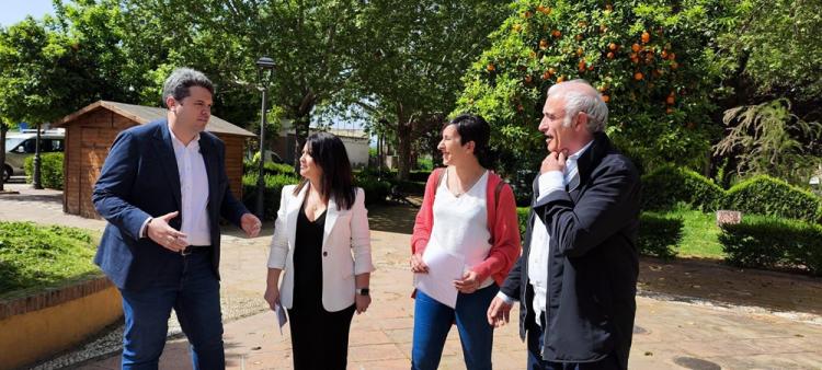 Representantes de PSOE, Maracena Conecta e IU.