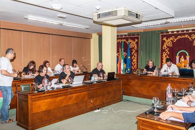 Imagen del pleno. Imagen del pleno.