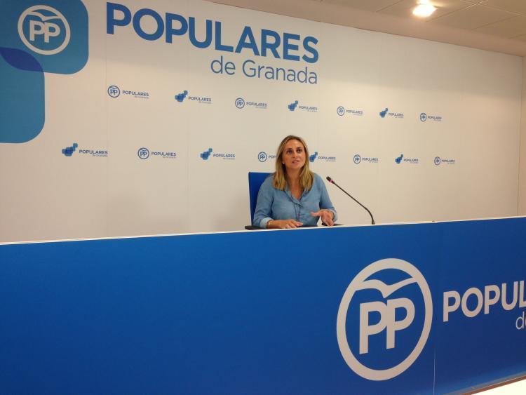 La parlamentaria andaluza del PP Marifrán Carazo.