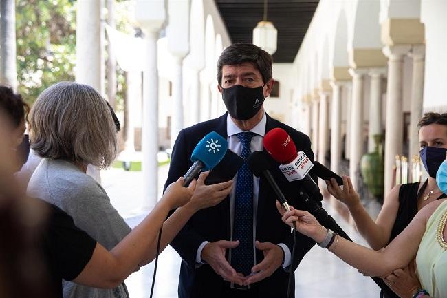 Juan Marín en una imagen de archivo en el Parlamento.