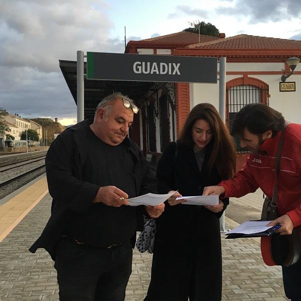 Ana Terrón en Guadix.