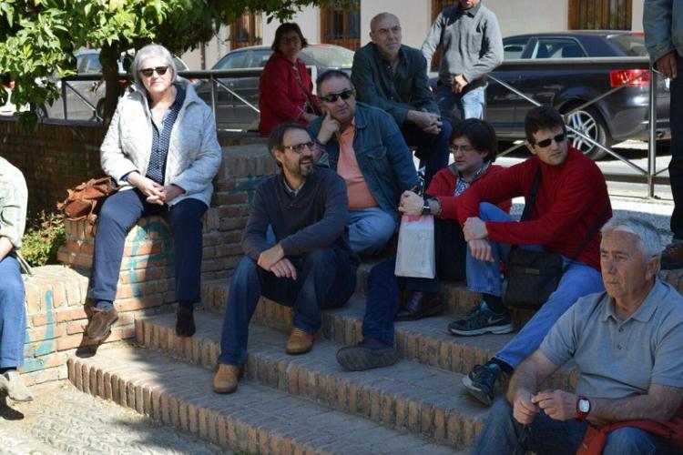 Matarán con integrantes de círculos de Podemos en un acto en la capital.