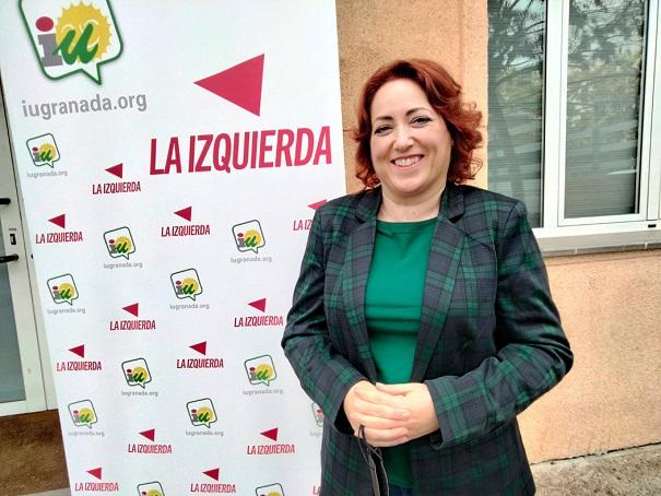 Mari Carmen Pérez, coordinadora de IU Granada y diputada provincial. 