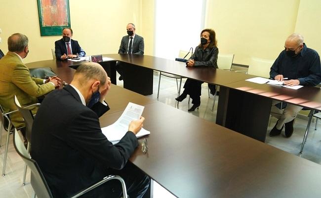 Reunión de la Mesa por la Unificación de las Sedes Judiciales.