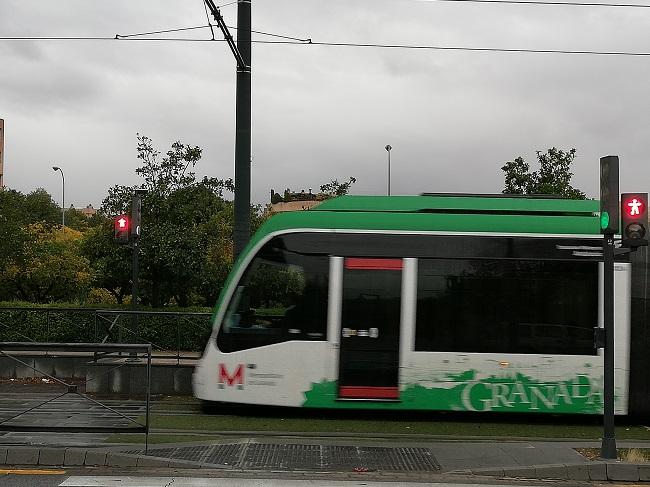 Imagen del Metro en el entorno del Palacio de Deportes.