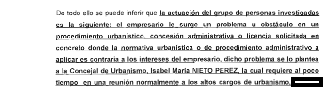 Detalle del último informe de la UDEF.