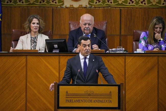 Moreno, en una imagen de archivo en el Parlamento.