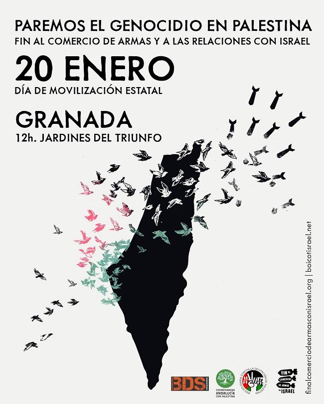 Cartel de la movilización.