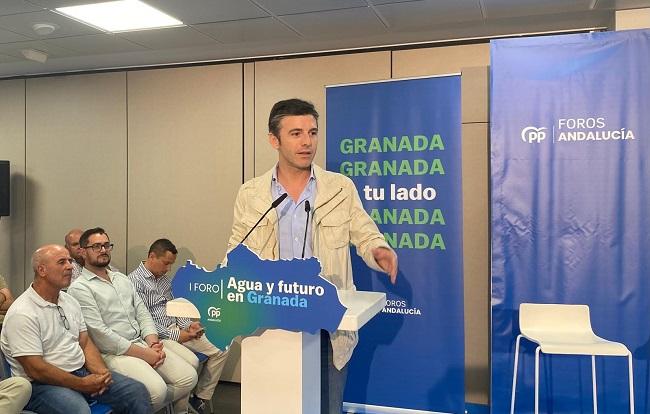 Jorge Saavedra, en un acto del PP.
