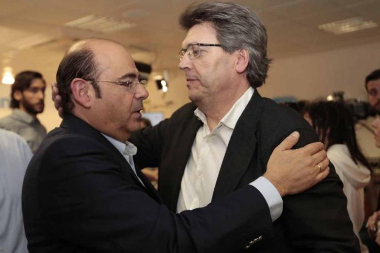 Sebastián Pérez y José Torrente, cariacontecidos.