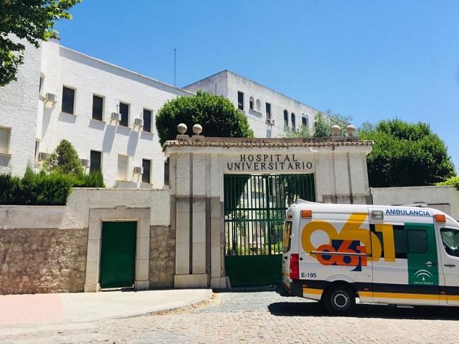 Entrada por la que se accede a la Unidad de Evacuación del Doctor Olóriz.