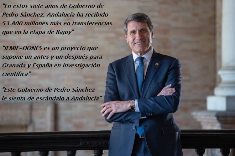 Pedro Fernández, en la Delegación del Gobierno de España en Andalucía. 