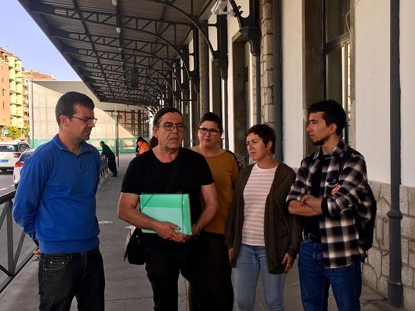 La candidatura se ha reunido con un representante del sector ferroviario de CGT. La candidatura se ha reunido con un representante del sector ferroviario de CGT.