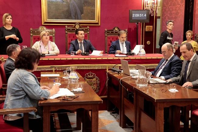 Imagen del pleno de este viernes.