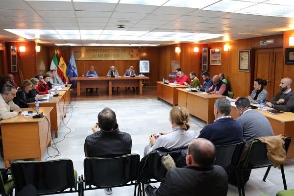 Pleno del Ayuntamiento de Almuñécar. Pleno del Ayuntamiento de Almuñécar.