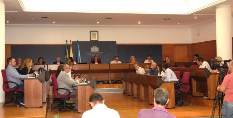 Pleno del Ayuntamiento de Motril.