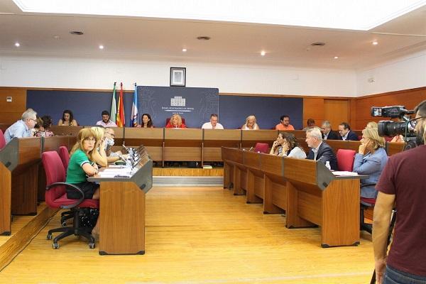 Pleno del Ayuntamiento de Motril. Pleno del Ayuntamiento de Motril.