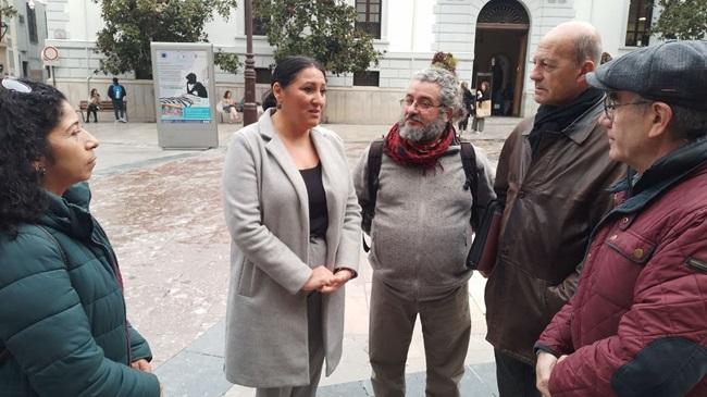 Alejandra Durán, esta mañana.