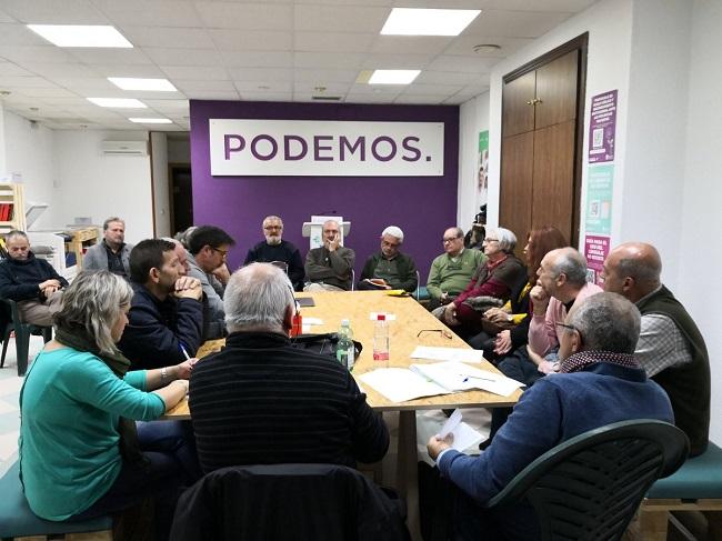 Asamblea del Consejo Municipal Ciudadano de Podemos.