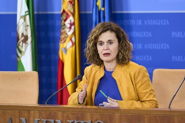 a portavoz adjunta del Grupo Por Andalucía, Esperanza Gómez.