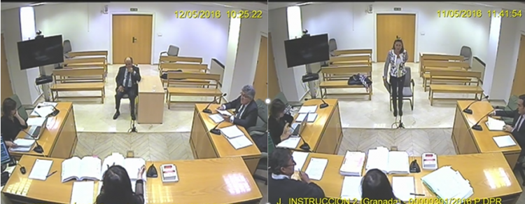 Torres Hurtado e Isabel Nieto, ante la jueza que instruye el caso. Torres Hurtado e Isabel Nieto, ante la jueza que instruye el caso.