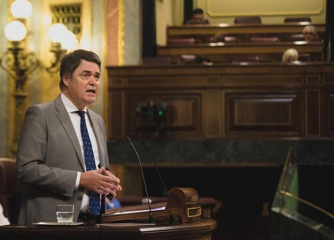 Carlos Rojas, en el Congreso.