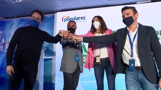 García Egea, en el congreso del PP en el que fue elegido Francisco Rodríguez.