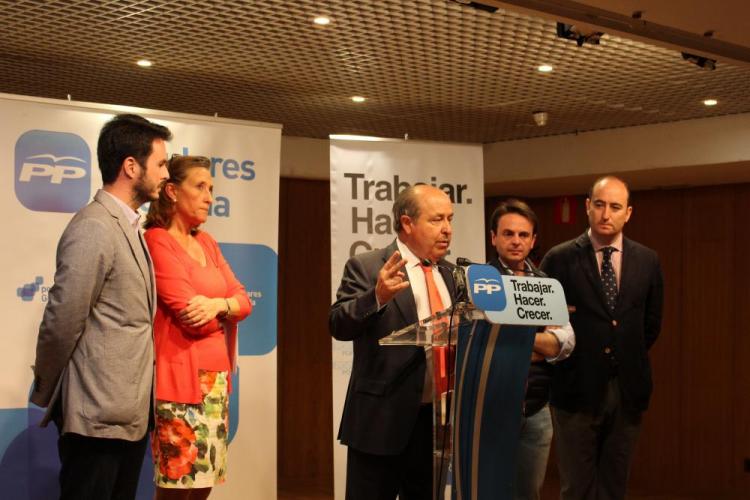 Torres Hurtado durante la presentación de las primeras medidas.