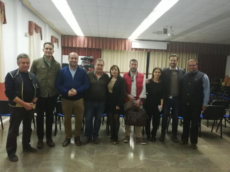 Olga Manzano y Juan José Martín Arcos han participado en la reunión.