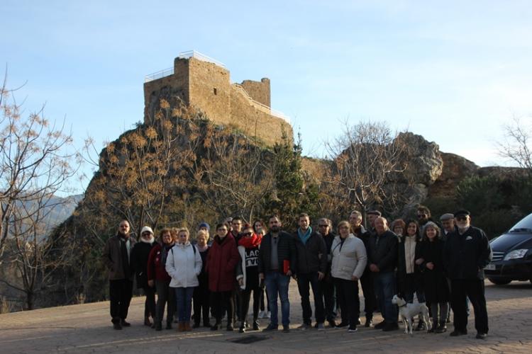 Acto en memoria a las víctimas del Holocausto celebrado en Lanjarón.