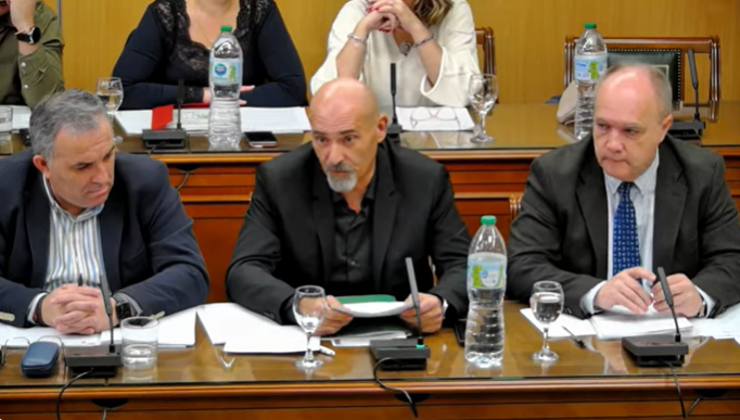 Juan Antonio Quesada, durante su intervención en un pleno.