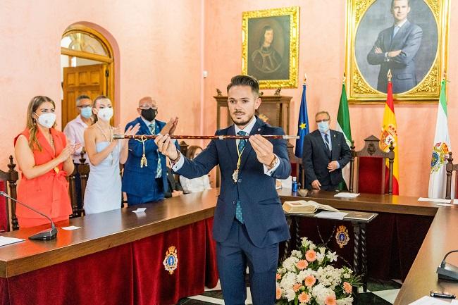 Ramón Martínez, el pasado año, al asumir la Alcaldía.
