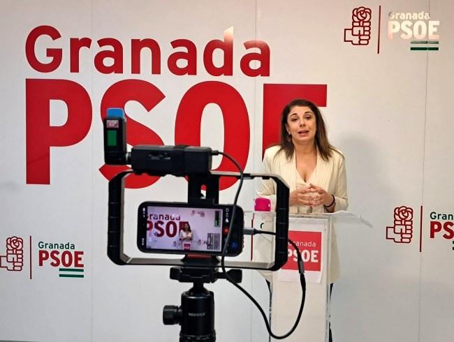 Raquel Ruz en rueda de prensa.