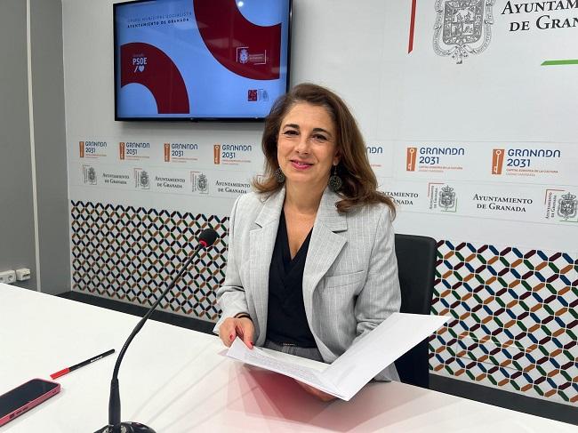 Raquel Ruz en rueda de prensa.