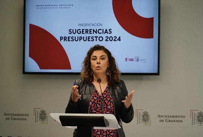 Raquel Ruz en rueda de prensa. 