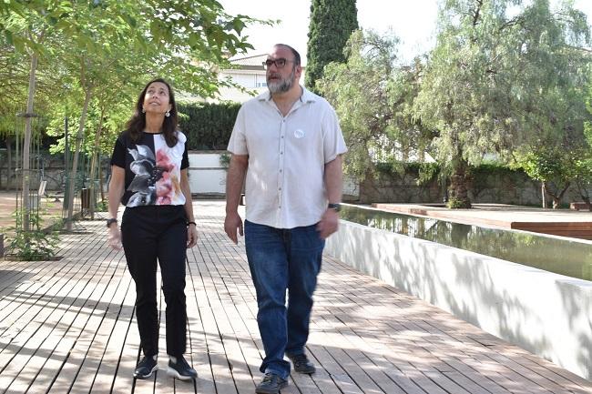 Mayte Olalla y Paco Puentedura.