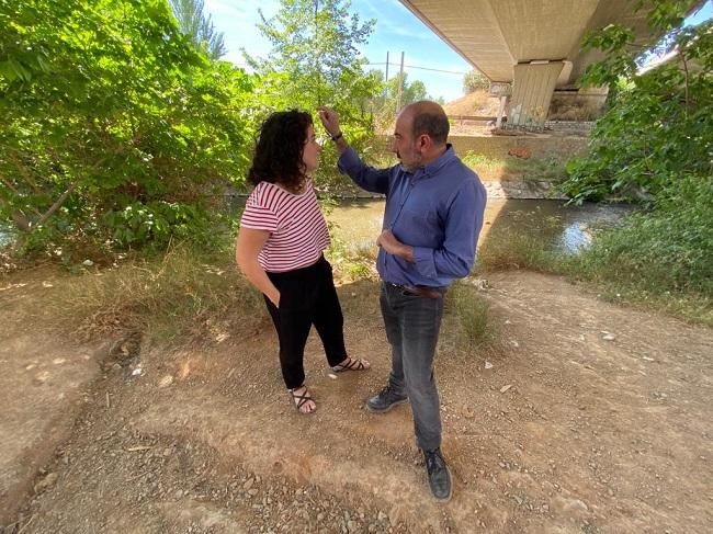 Marcos García Mariscal y Julia Chica. 