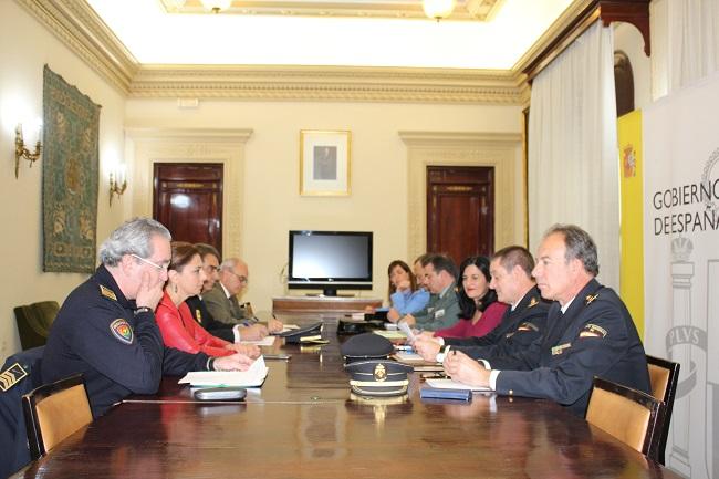 Reunión de coordinación de seguridad celebrada este martes. Reunión de coordinación de seguridad celebrada este martes.