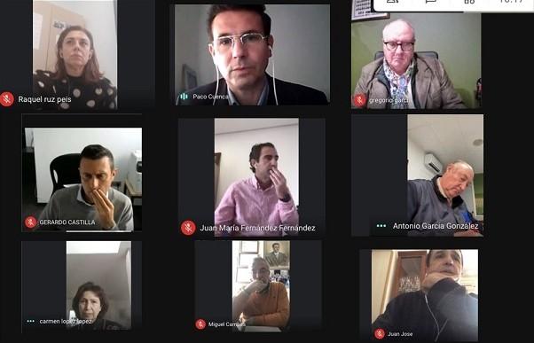 Reunión entre el grupo socialista y la Federación de Hostelería. Reunión entre el grupo socialista y la Federación de Hostelería.