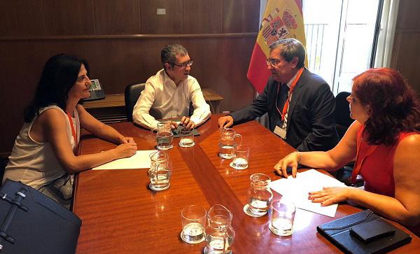 Un momento de la reunión celebrada en Madrid.